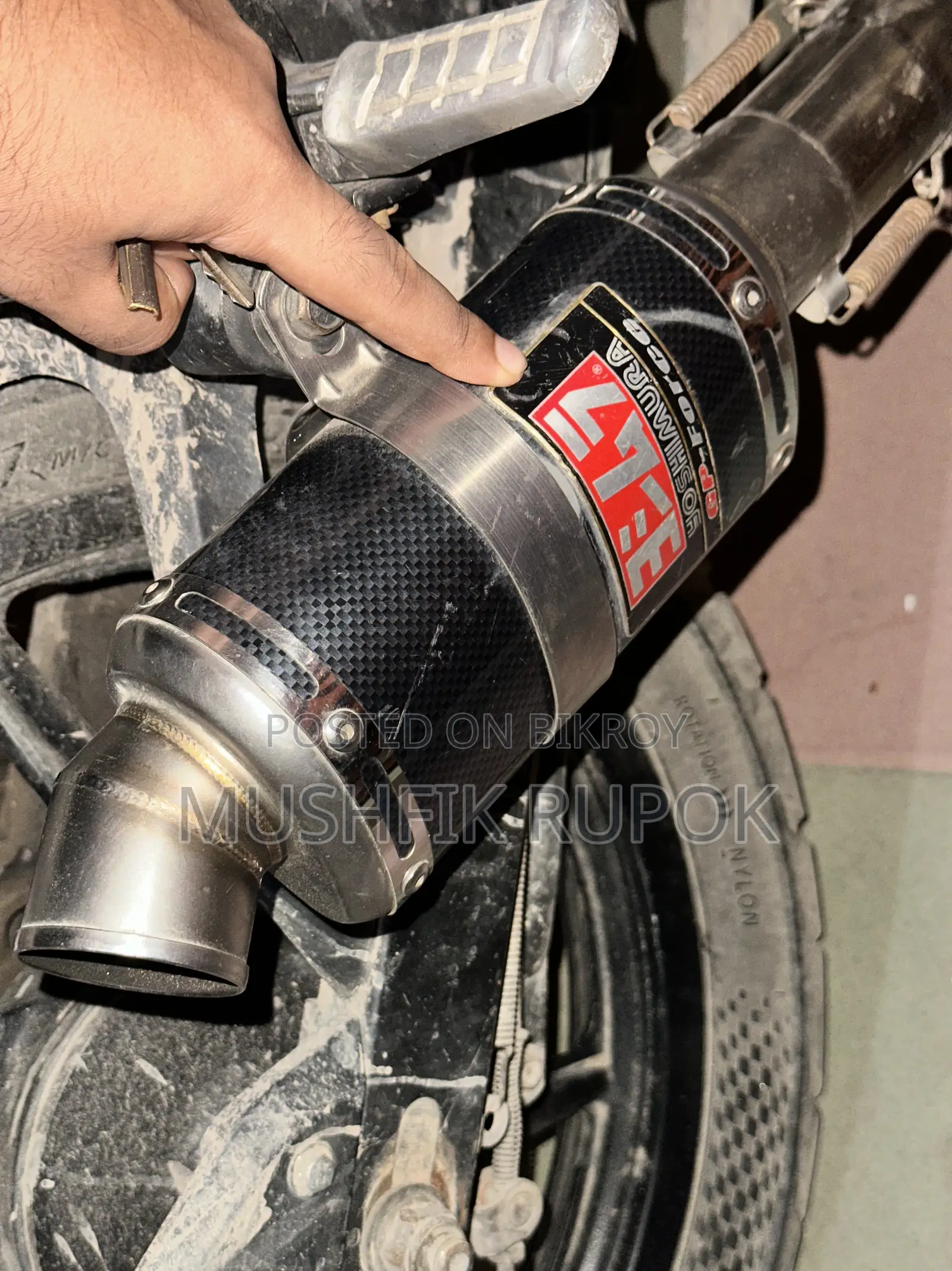 Yoshimura Gp Force Exhaust and 4v Benpipe