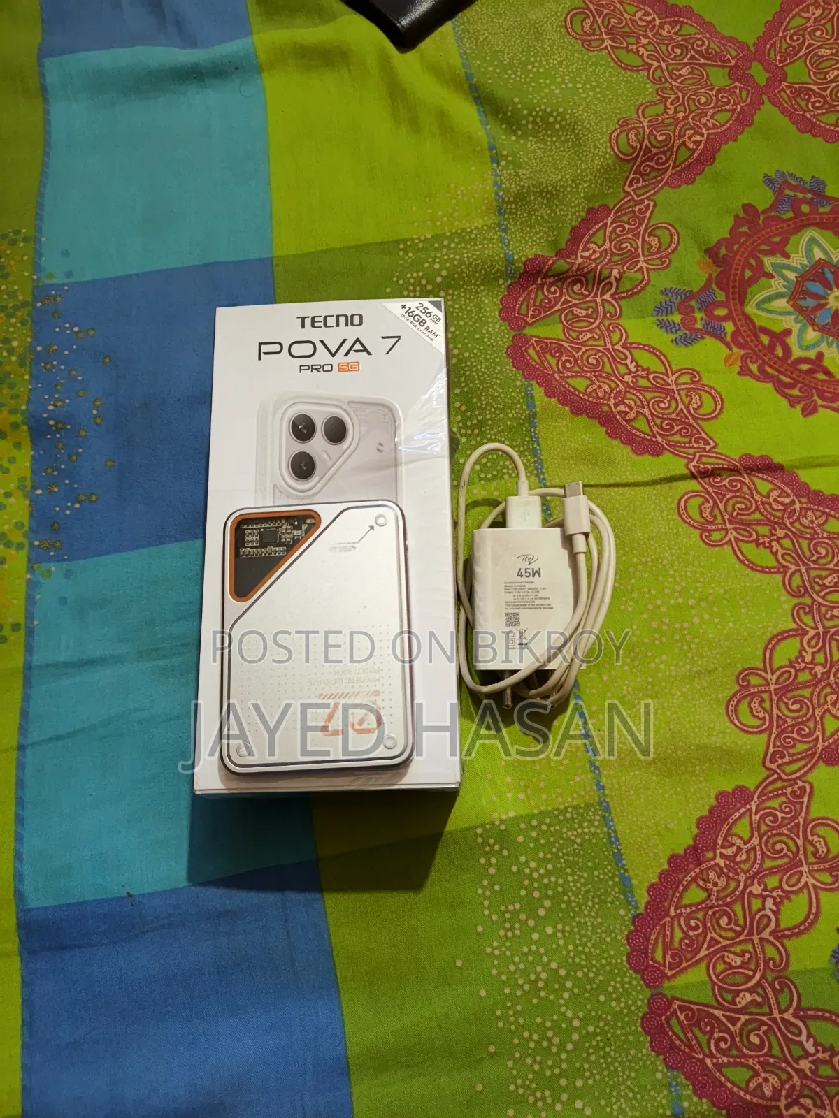 Tecno Pova 7 Pro 5G 256 GB Black