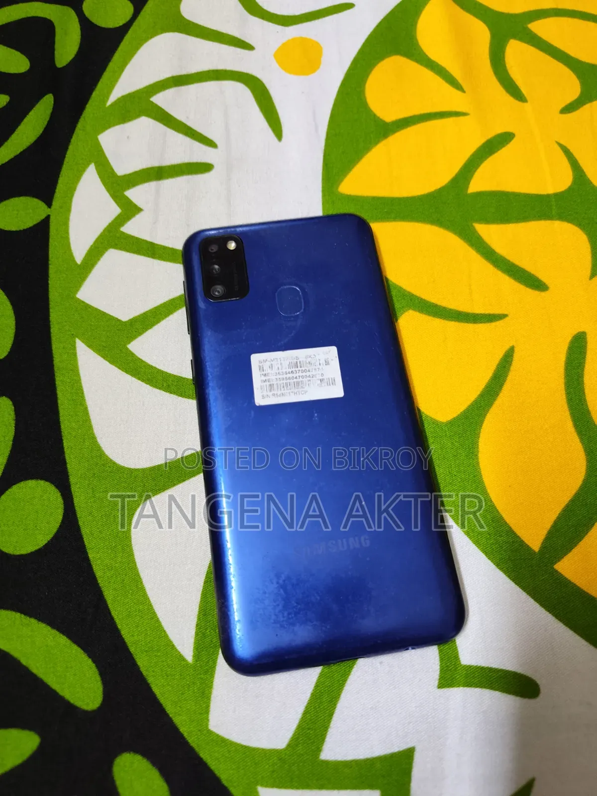Samsung Galaxy M21 64 GB Blue