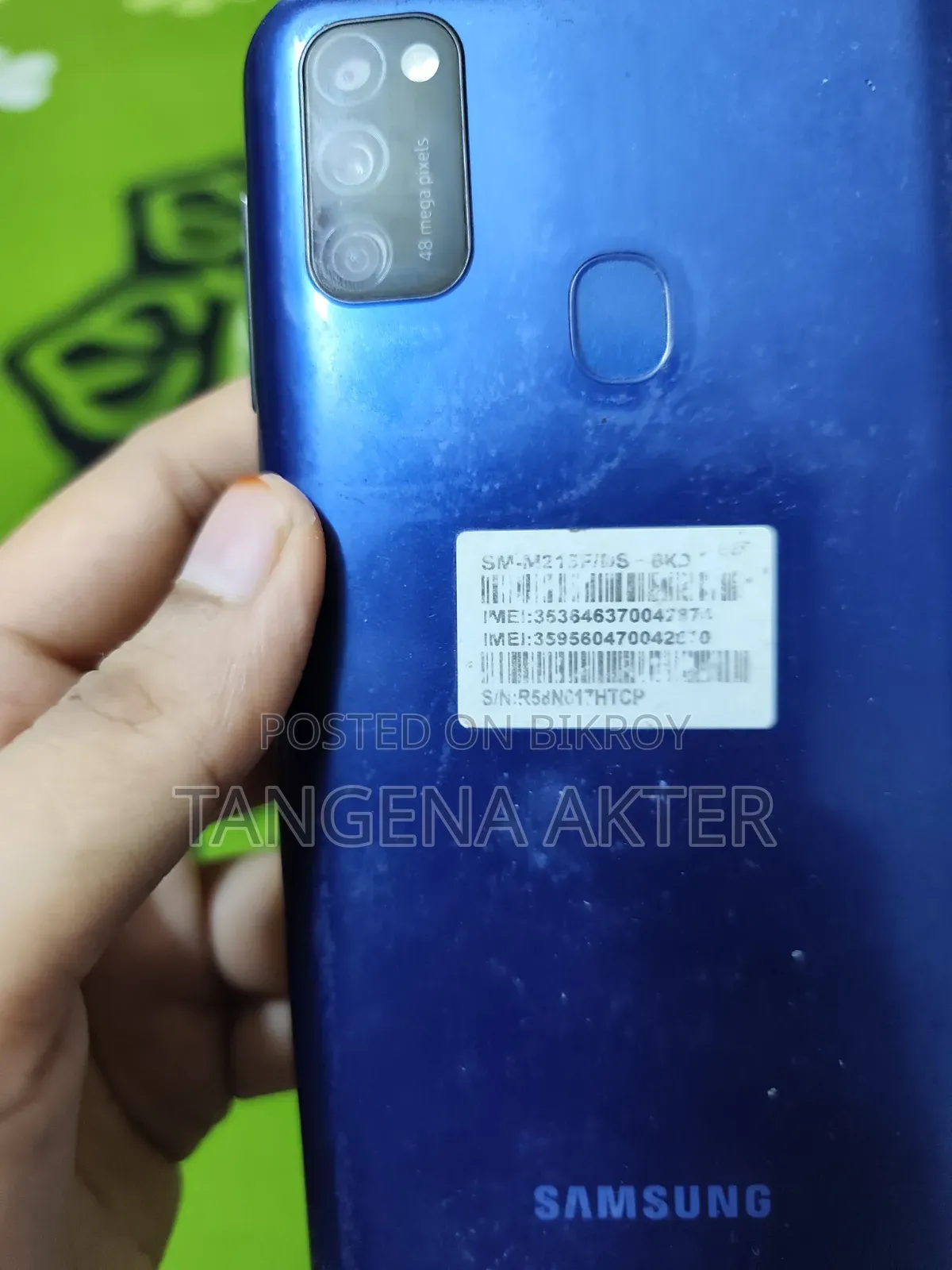 Samsung Galaxy M21 64 GB Blue
