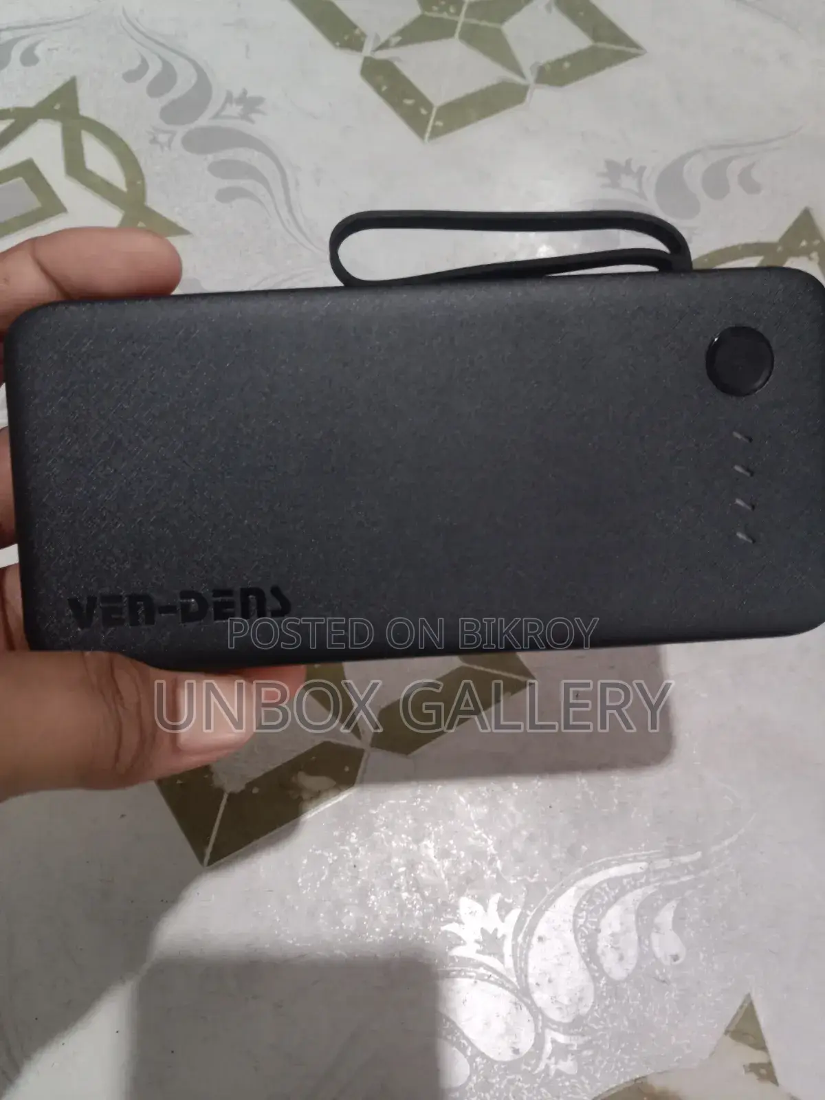 Ven Dens Vd-Pb058 10000mah Power Bank Black