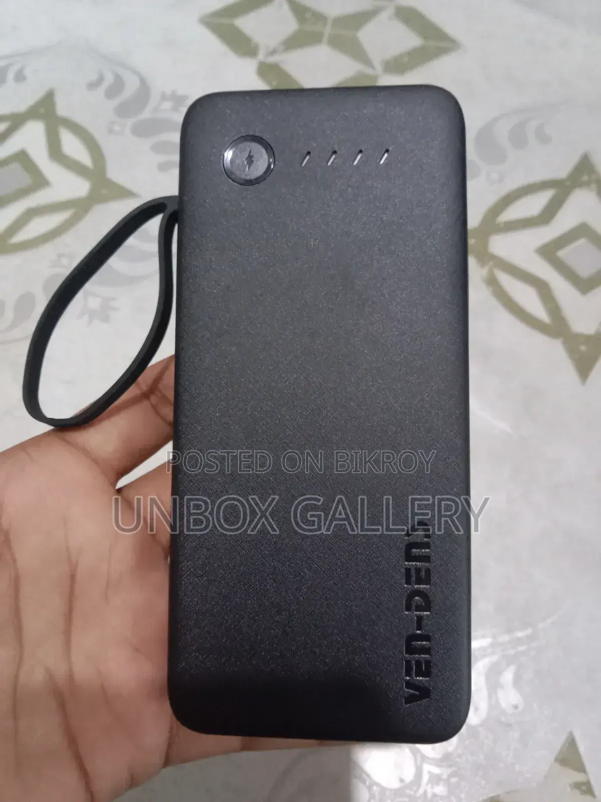 Ven Dens Vd-Pb058 10000mah Power Bank Black