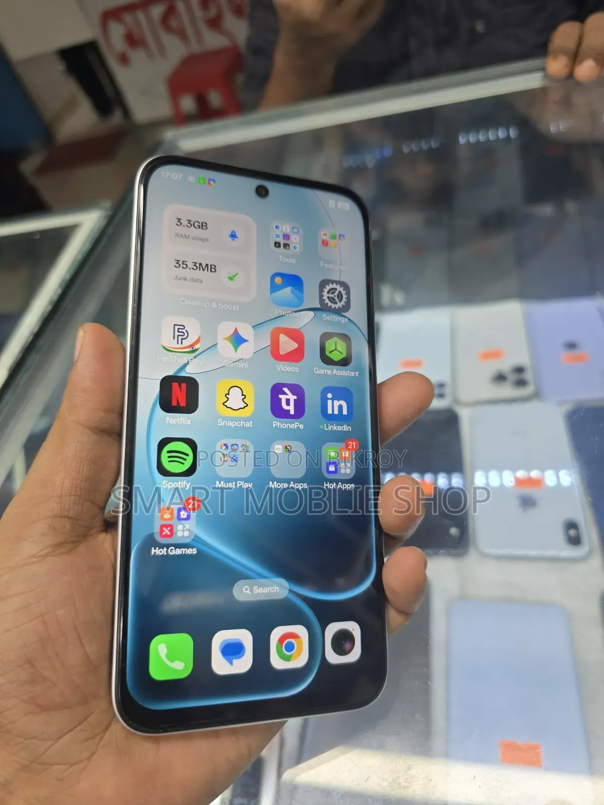 New Oppo A6 5G 128 GB Black