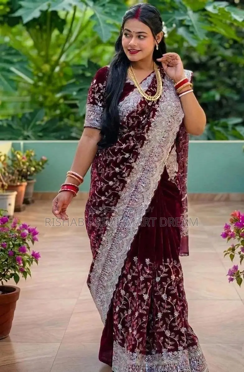 Jimichu Organdy Saree