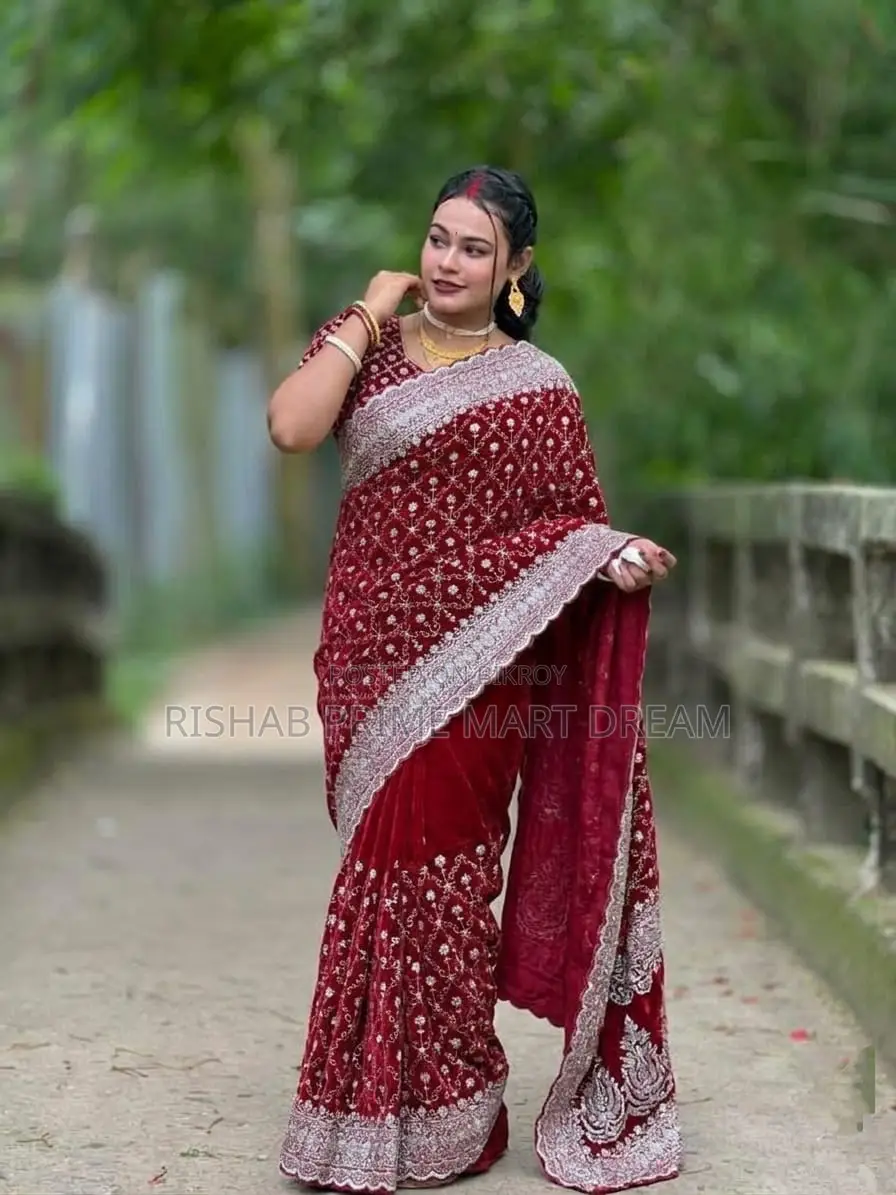 Jimichu Organdy Saree