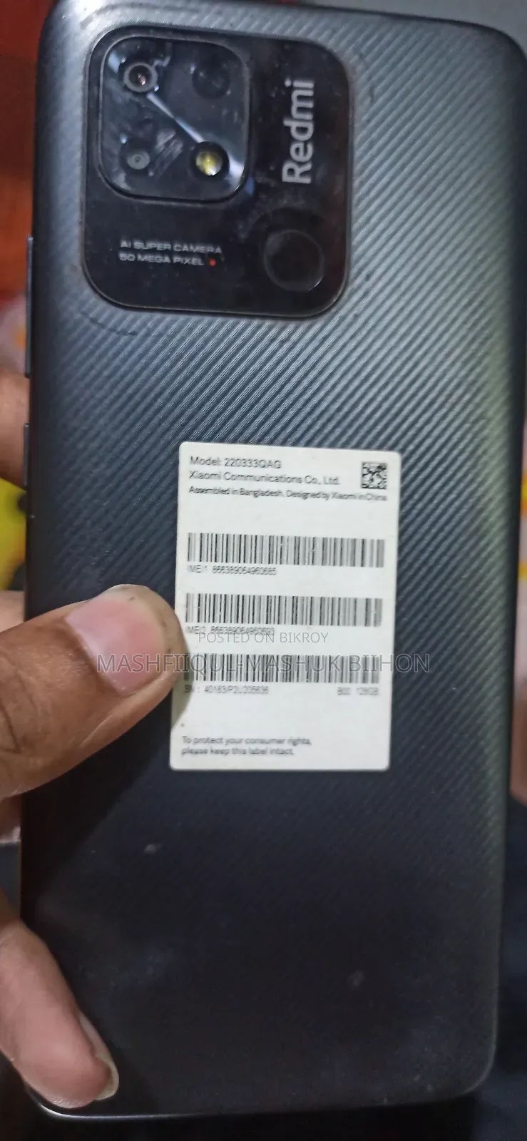Xiaomi Redmi 10C 128 GB Silver