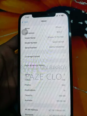 Apple iPhone 12 Pro Max 256 GB Gray