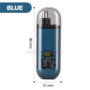 Electric Nose Hair Trimmer (Rechargeable Stainless Steel Nose Trimmer)
