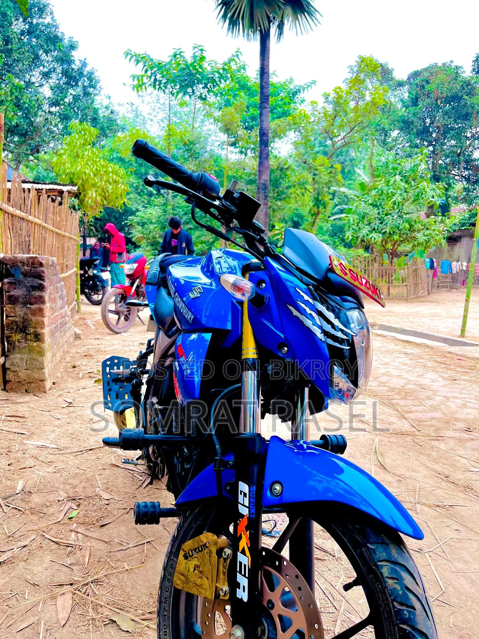 Suzuki Gixxer Monotone 2022 Blue