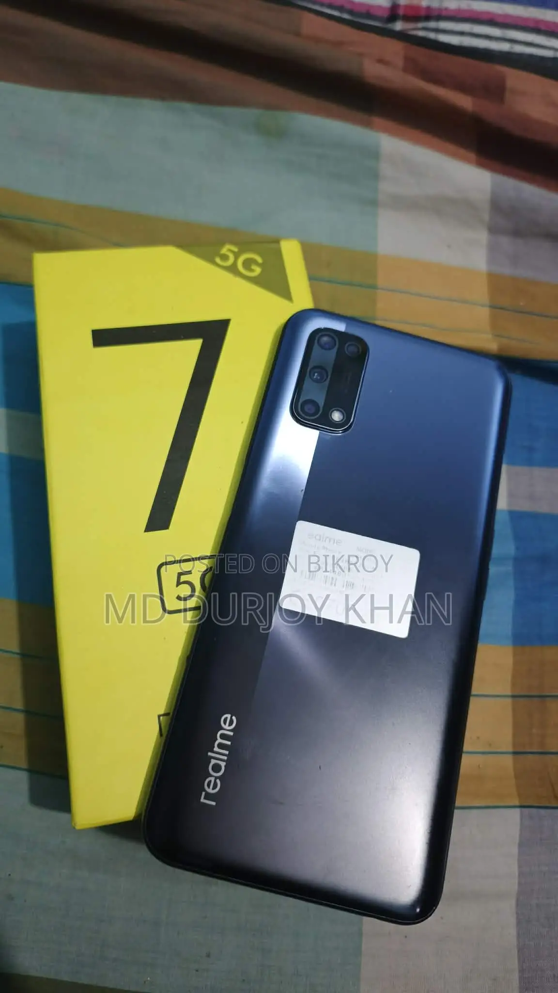 New Realme 7 5G 128 GB Blue