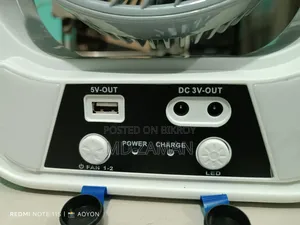 সোলার প্যানেলসহ ফ্যান