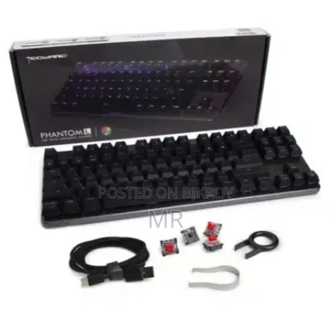 Tecware Phantom L, Low Profile Hotswappable Mechanical Keyboard