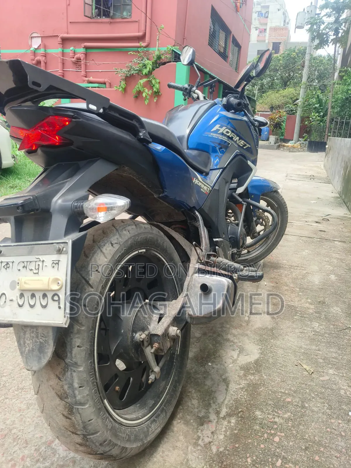 Honda Hornet 2018 Blue