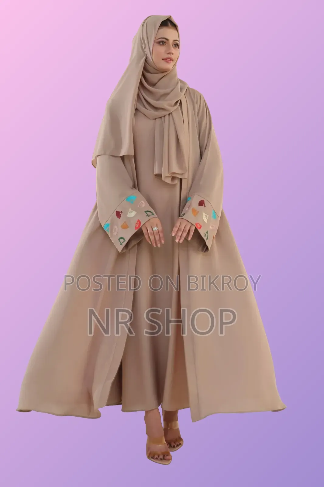 Koti Borka With Inner and Hijab Full Set