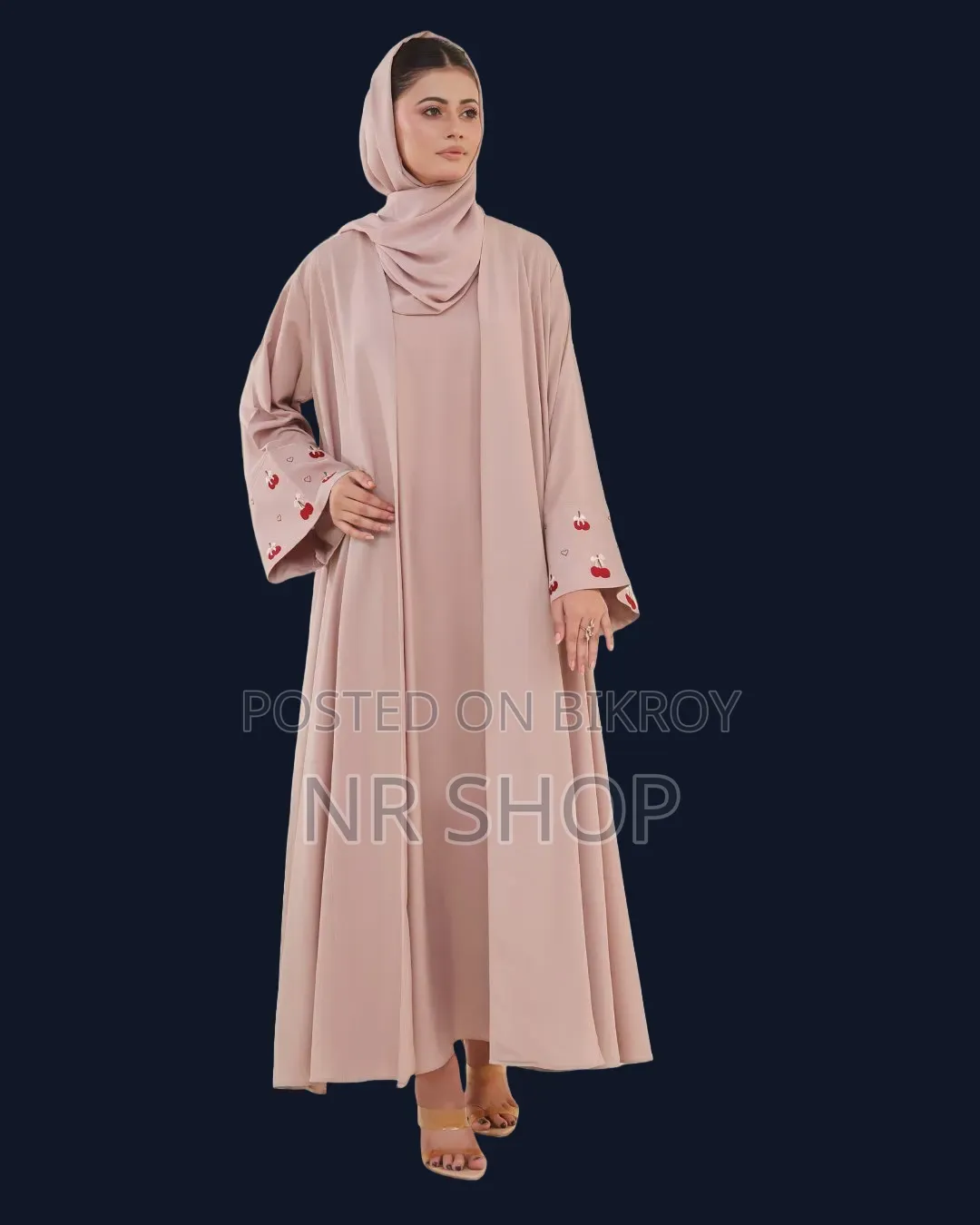 Koti Borka With Inner and Hijab Full Set