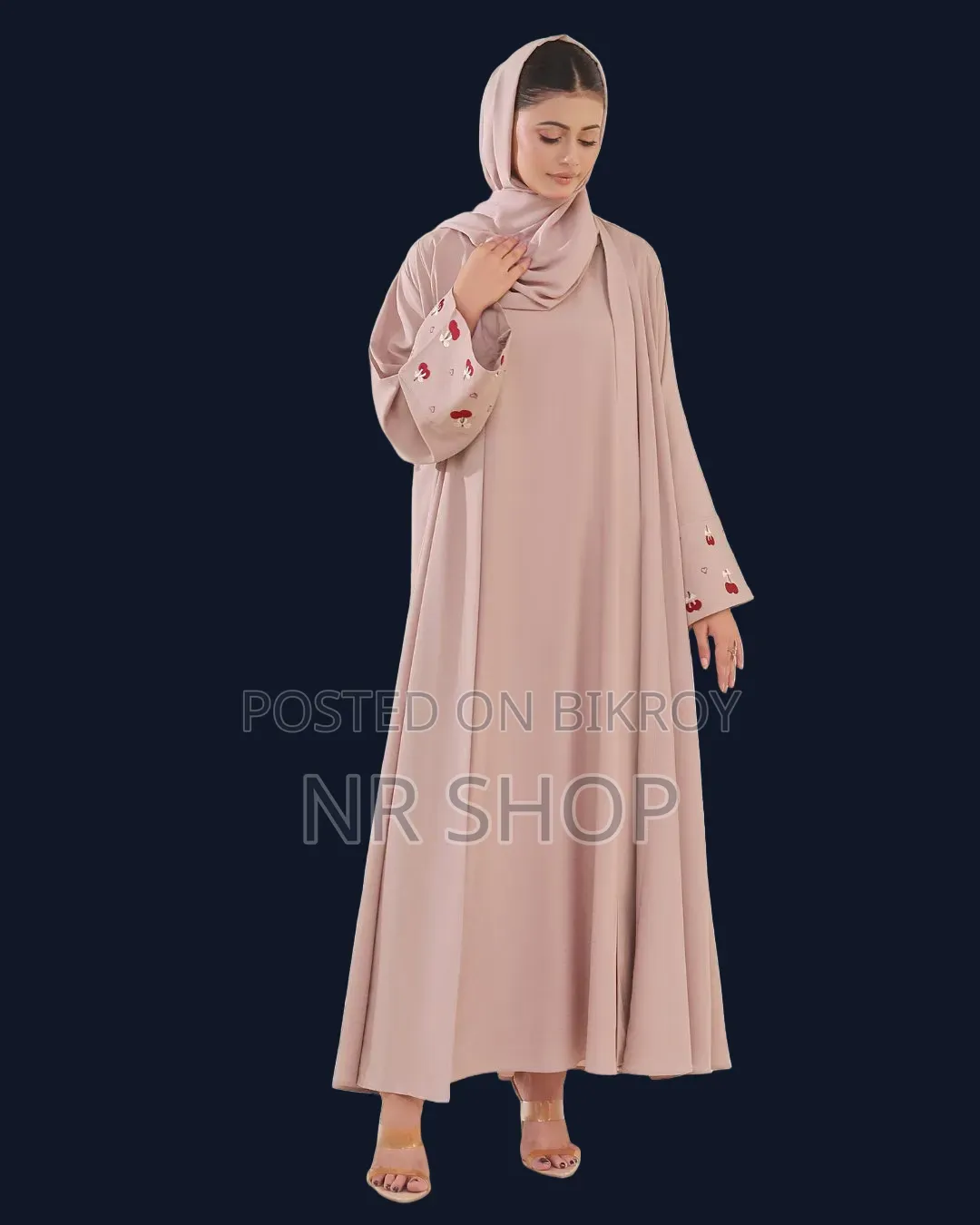 Koti Borka With Inner and Hijab Full Set