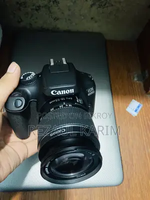 Canon EOS 4000D DSLR Camera With 18-55mm Lens (Super Fresh)