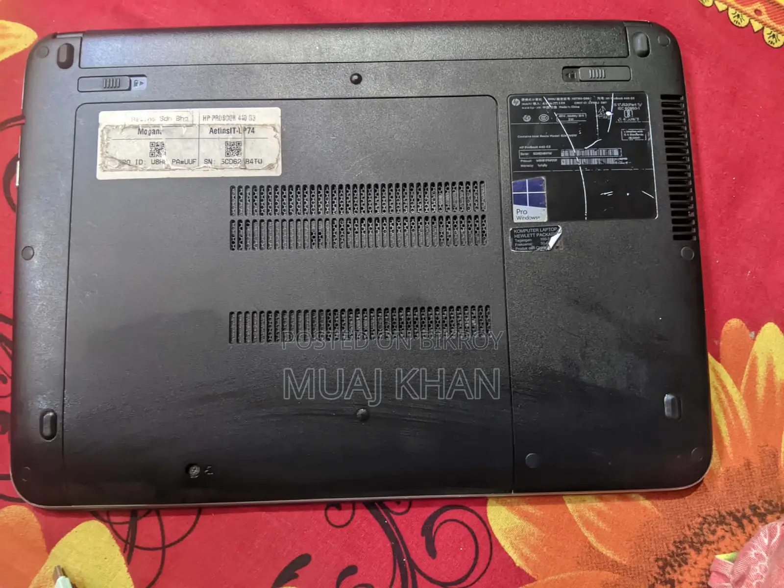 Laptop HP ProBook 440 G3 8GB Intel Core I5 SSD 256GB
