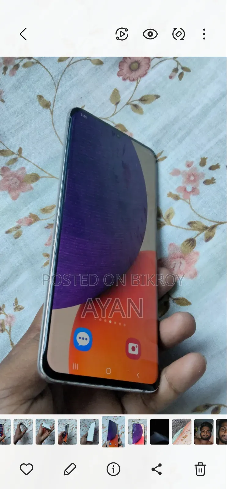 Samsung Galaxy A82 5G (Galaxy Quantum 2) 128 GB White
