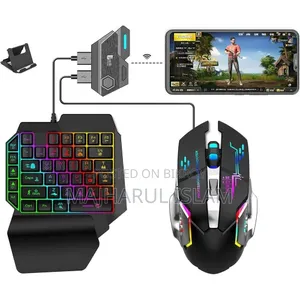 Mk500 5 in 1 Mobile Game Combo Pack | RGB Gaming Kit