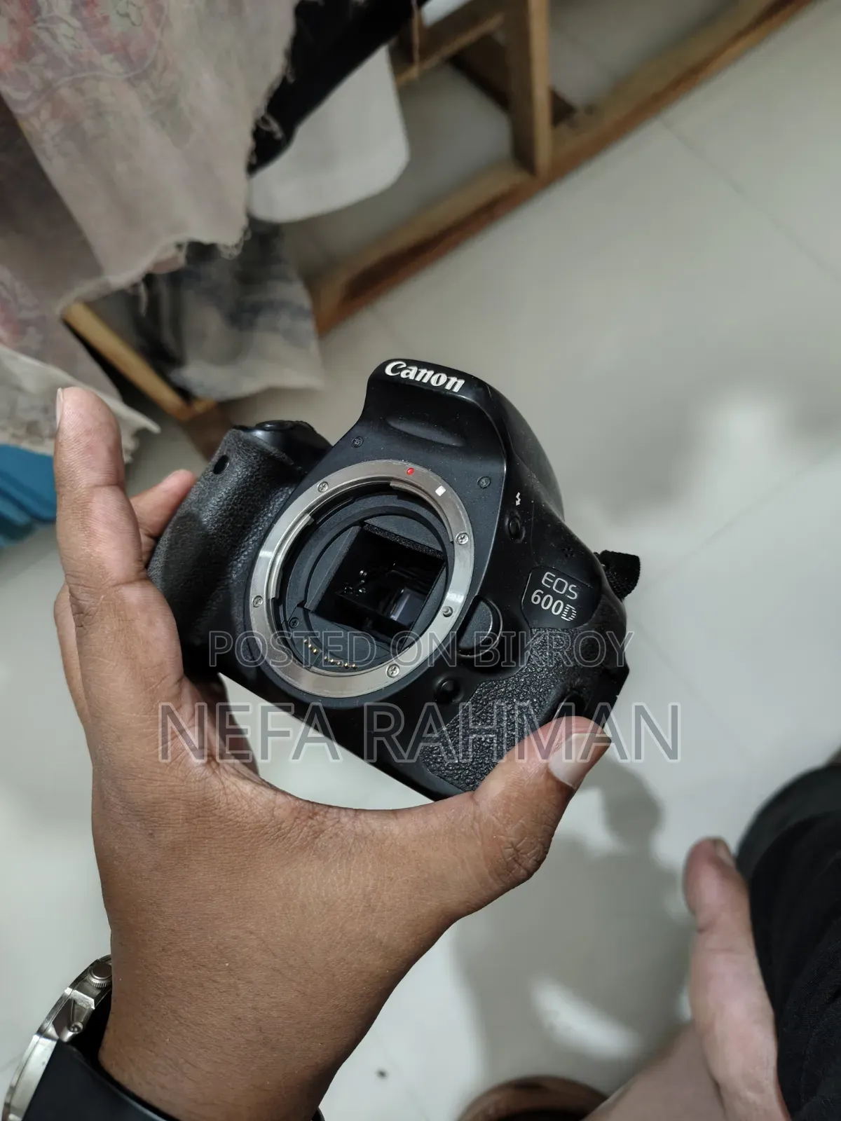 DSLR Cannon 6000d With Prime Lens 50mm