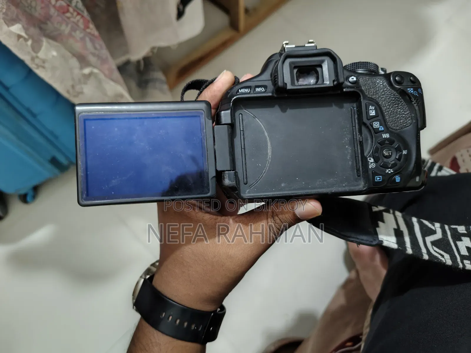 DSLR Cannon 6000d With Prime Lens 50mm
