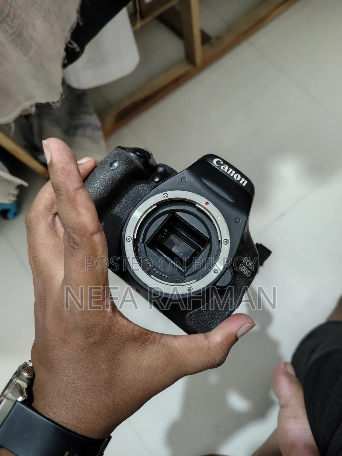 DSLR Cannon 6000d With Prime Lens 50mm