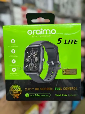 Oraimo Watch 5 Lite (Osw 804) – 2.01" Hd Screen