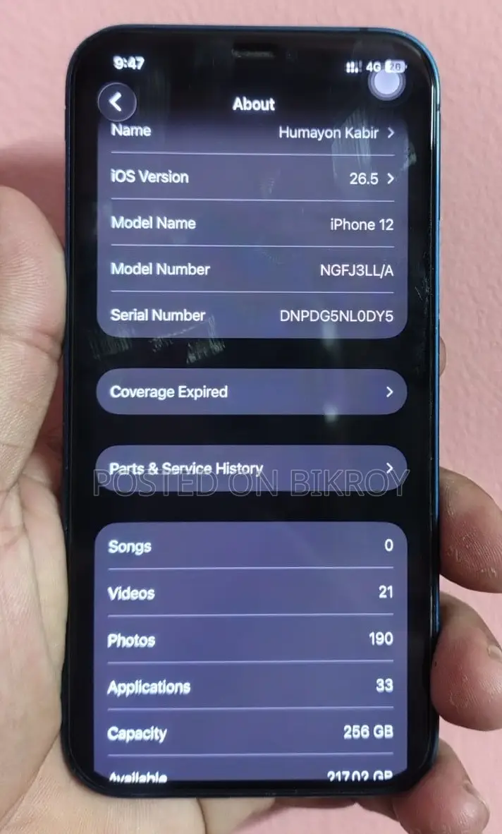 Apple iPhone 12 256 GB Blue