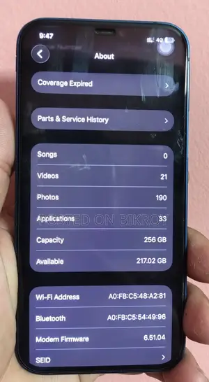Apple iPhone 12 256 GB Blue