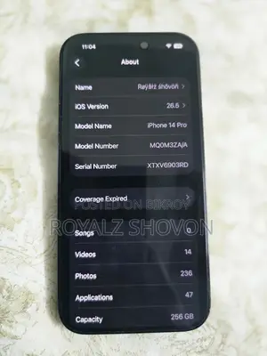 Apple iPhone 14 Pro 256 GB Gray