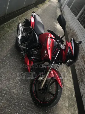 New TVS Apache RTR 160 2V 2020 Red