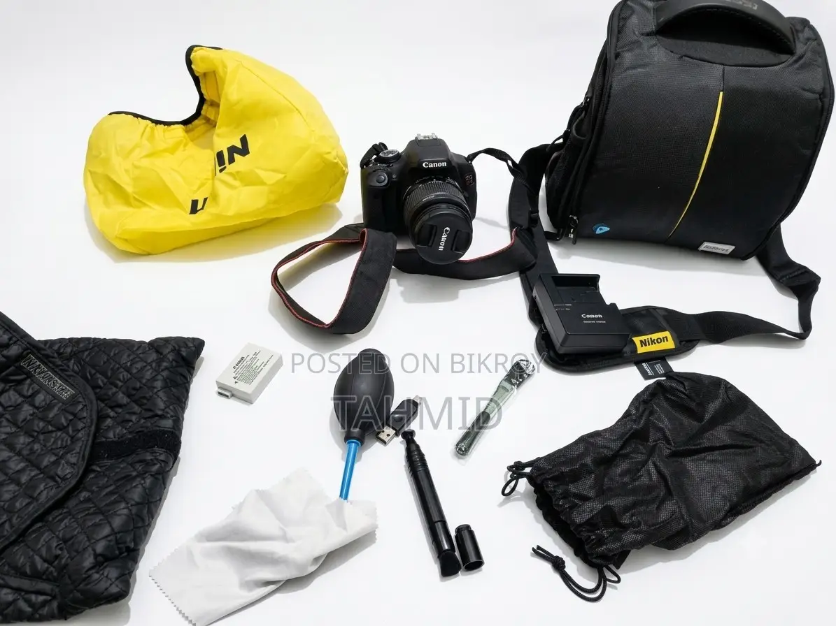Canon Eos Kiss X5 DSLR Camera + Full Accessor