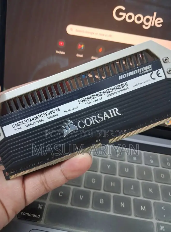 Corsair Dominator Plus 16GB 3200MHz Gaming RAM Lifetime Warranty