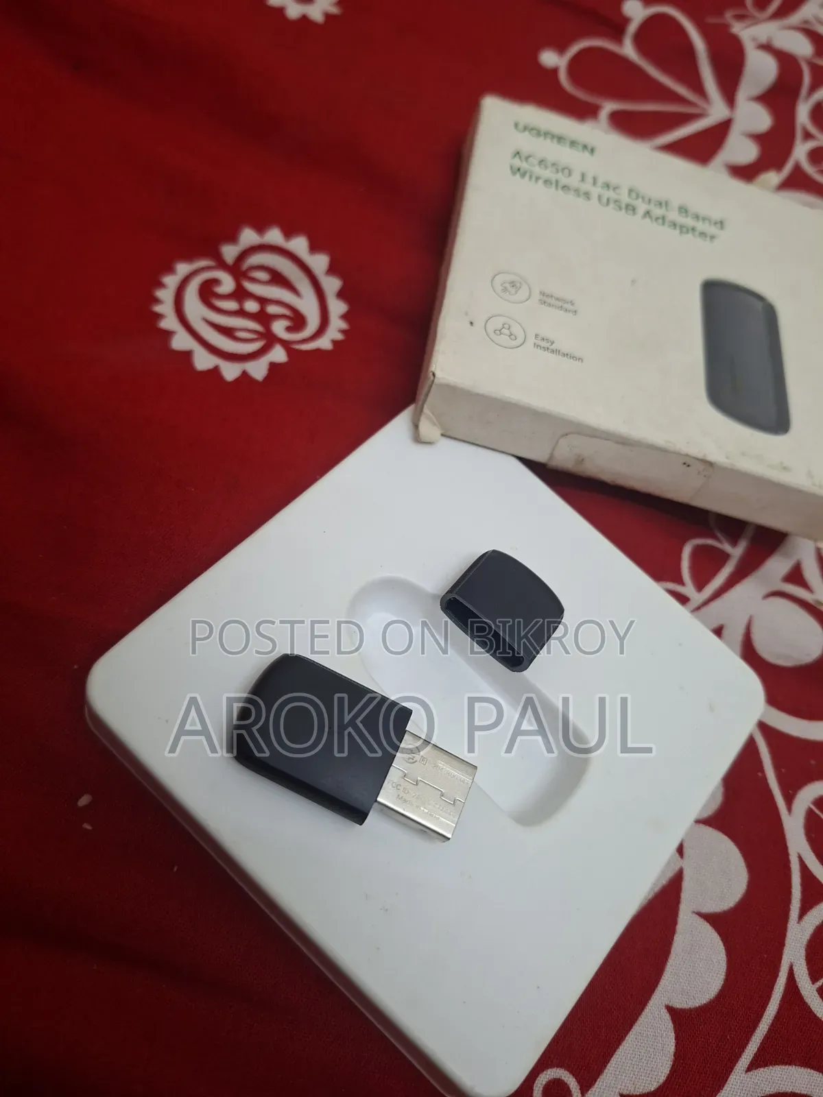 Ac650 11ac Dual-Band Wireless Usb Adapter