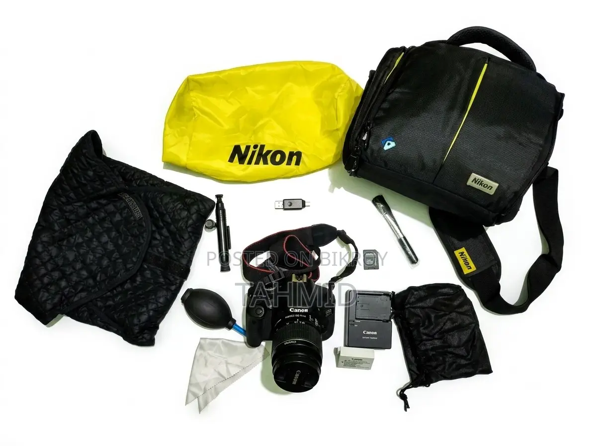 Canon Eos Kiss X5 DSLR Camera + Full Accessor