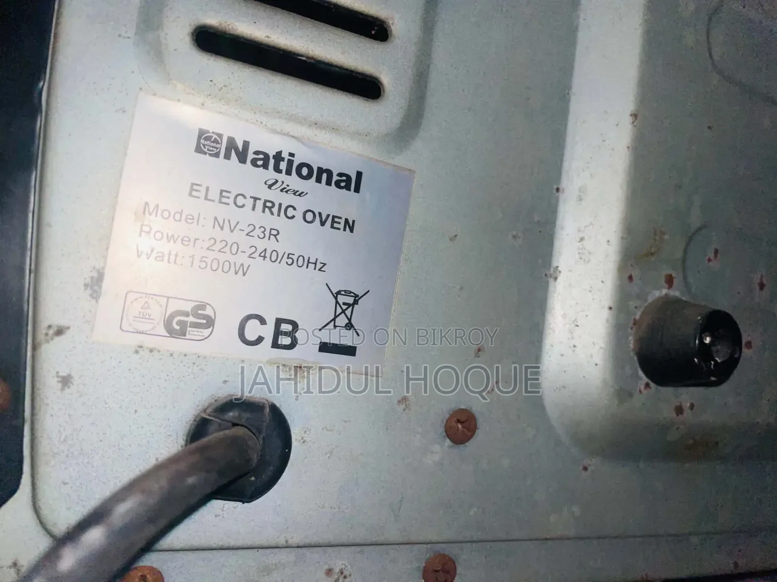Electric Oven