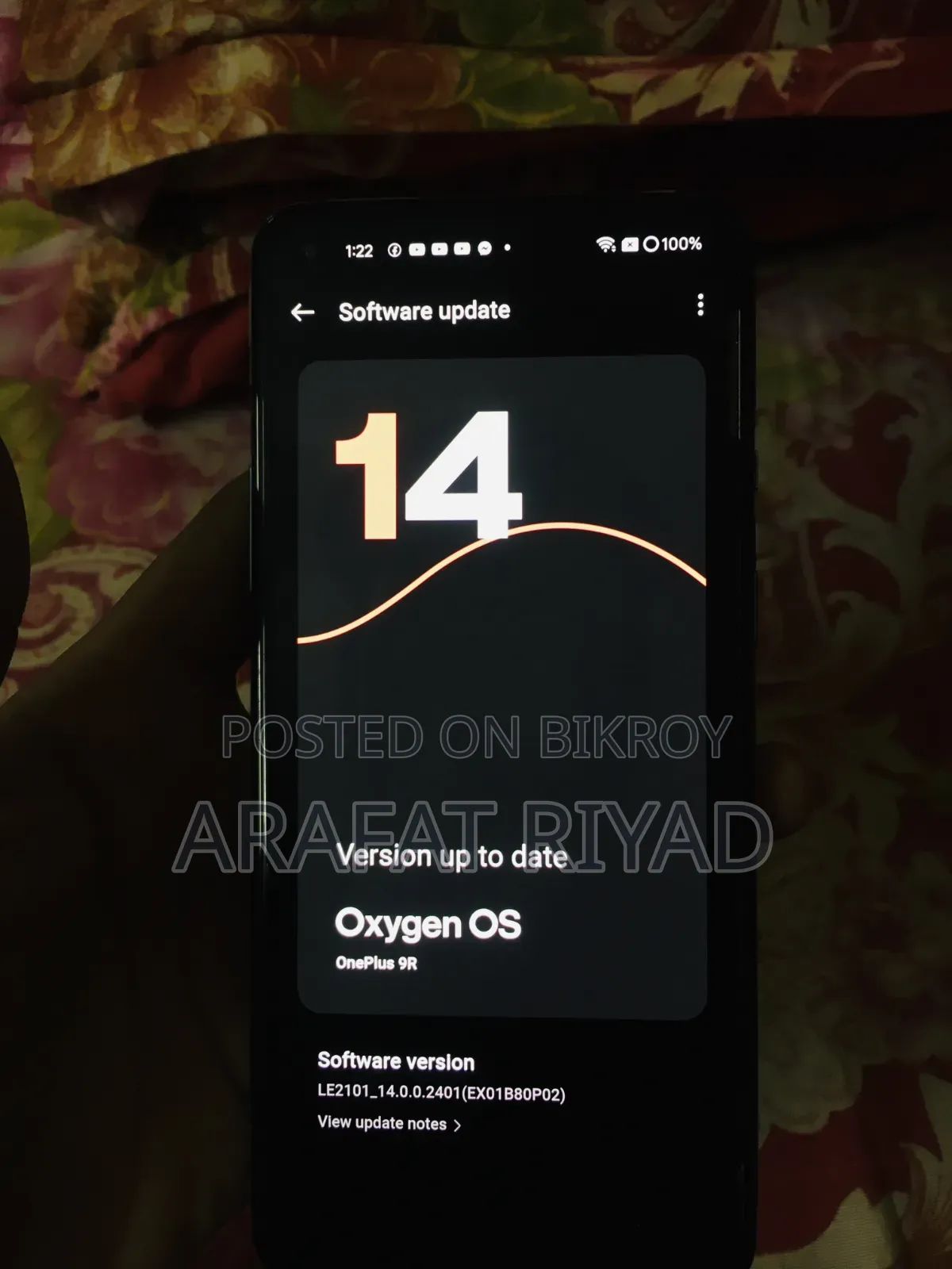 OnePlus 9R 256 GB Blue