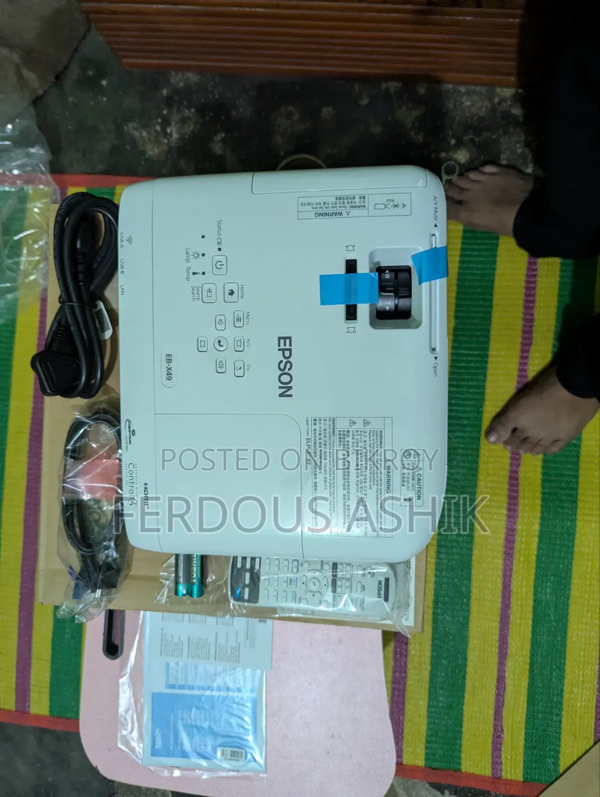 Epson Eb-X49 3600 Lumens Xga 3lcd Multimedia Projector