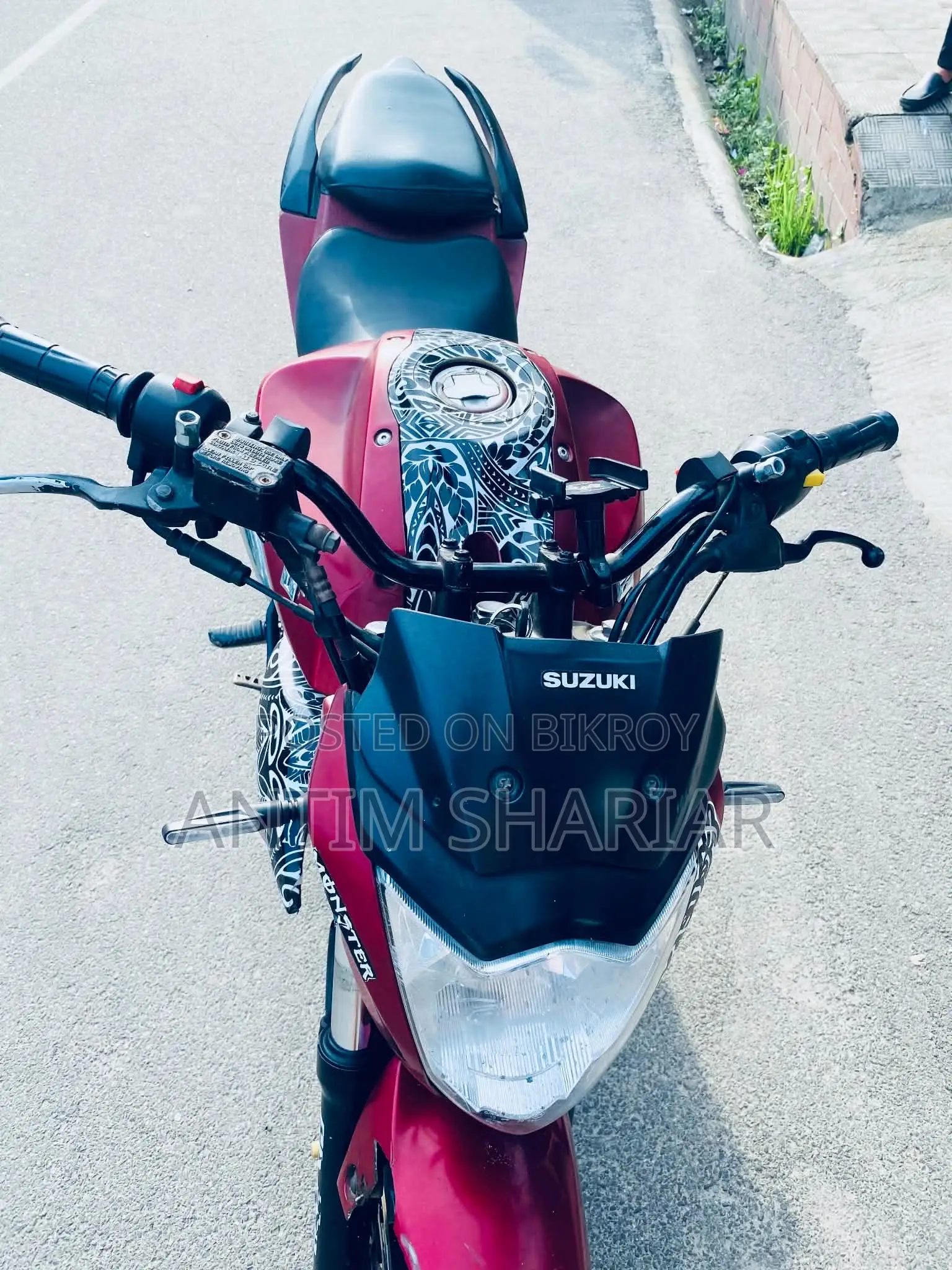 Suzuki Gixxer Monotone 2019 Red