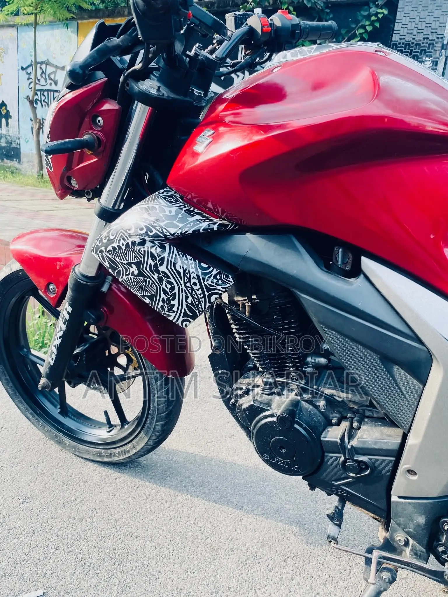 Suzuki Gixxer Monotone 2019 Red