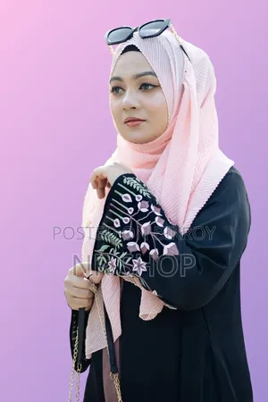 Abaya in Rose