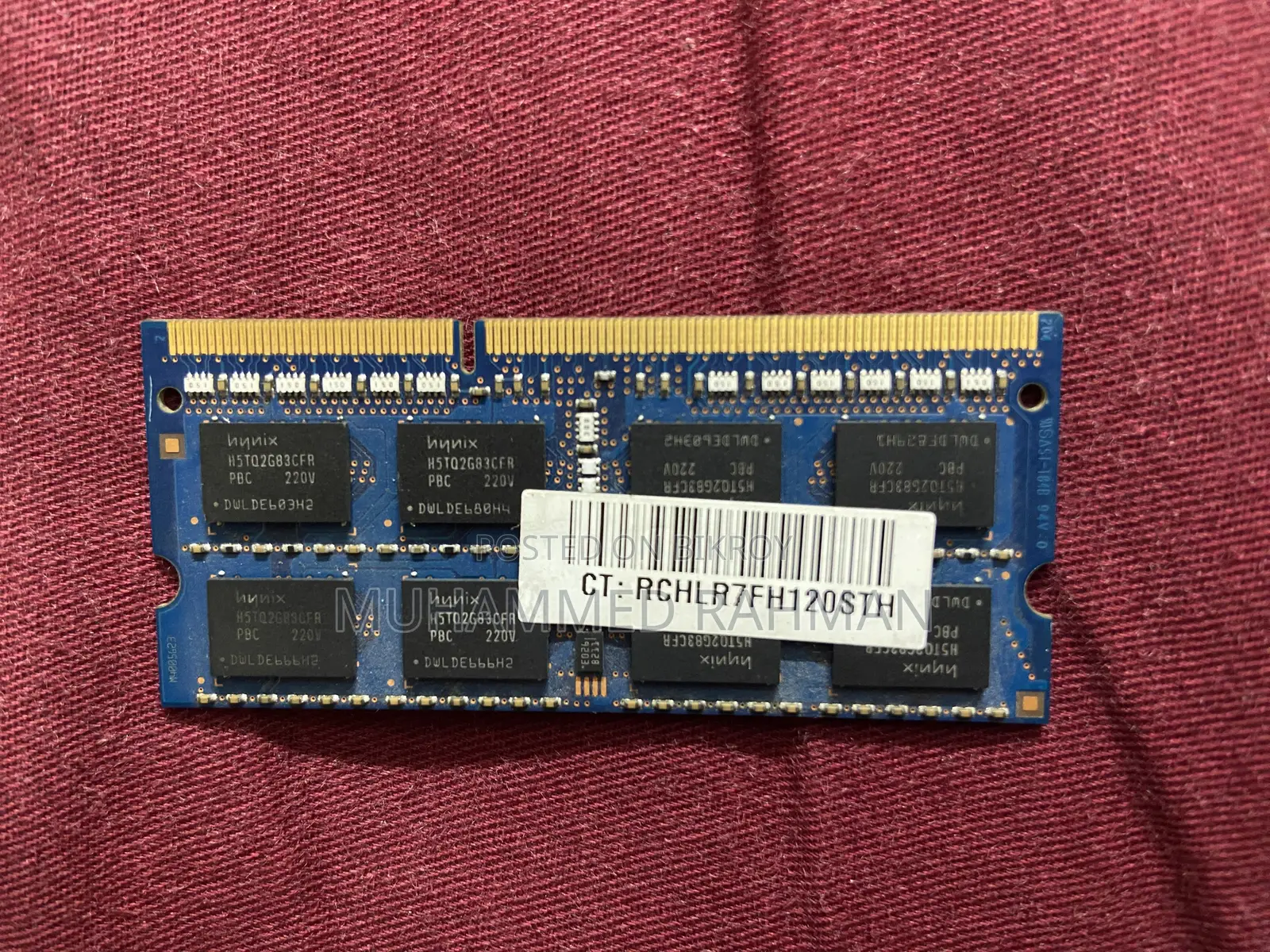 Hynix 4gb Ddr3 1600mhz Laptop Ram