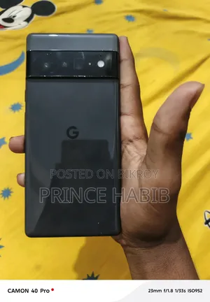 গুগল পিক্সেল ৬ প্রো ১২৮ জিবি ব্ল্যাক