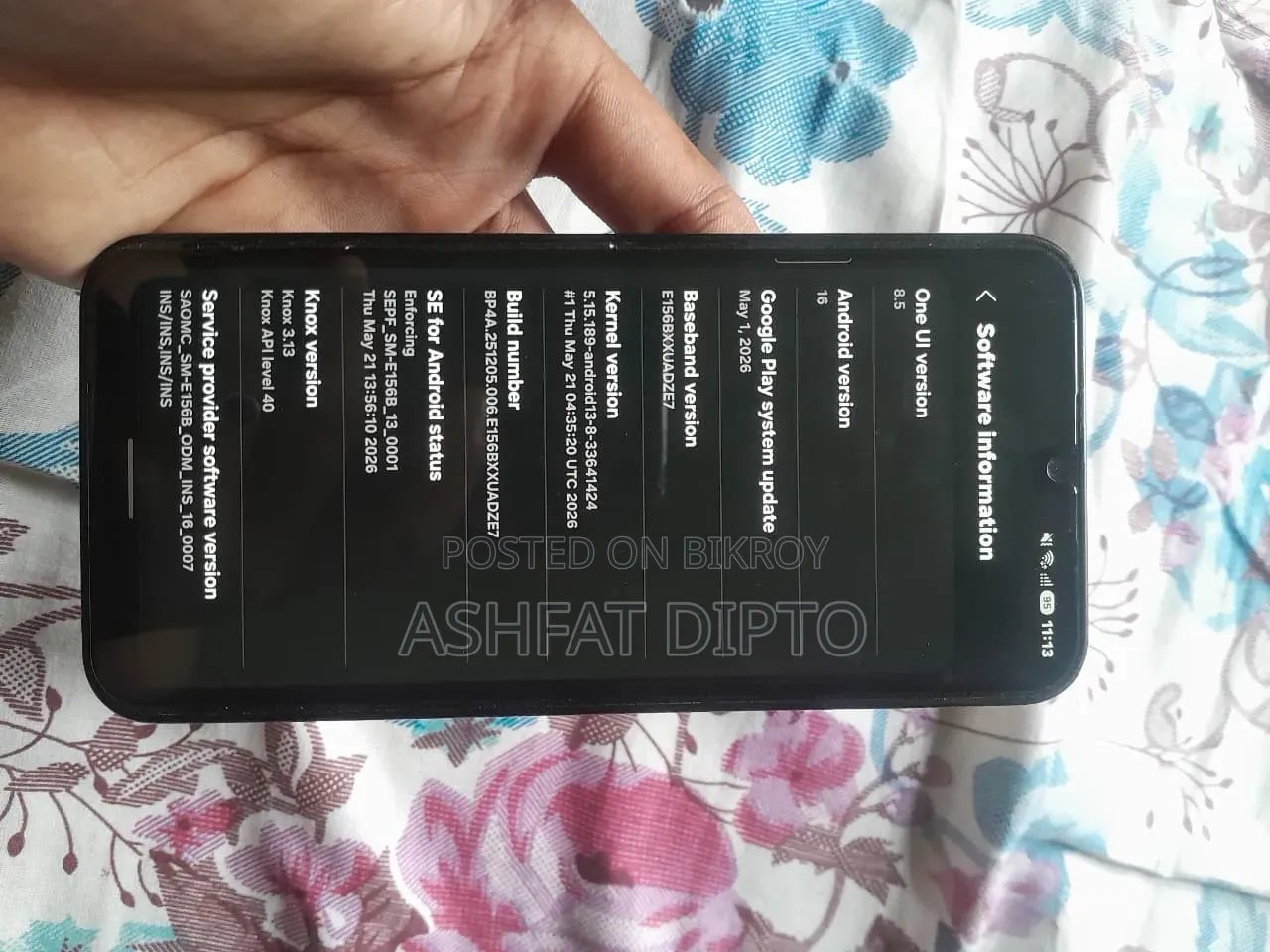 Samsung Galaxy F15 128 GB Black