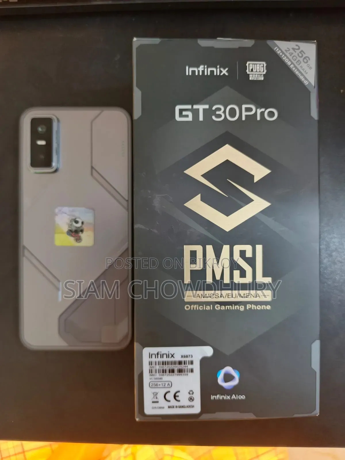 Infinix GT 30 Pro 256 GB Silver