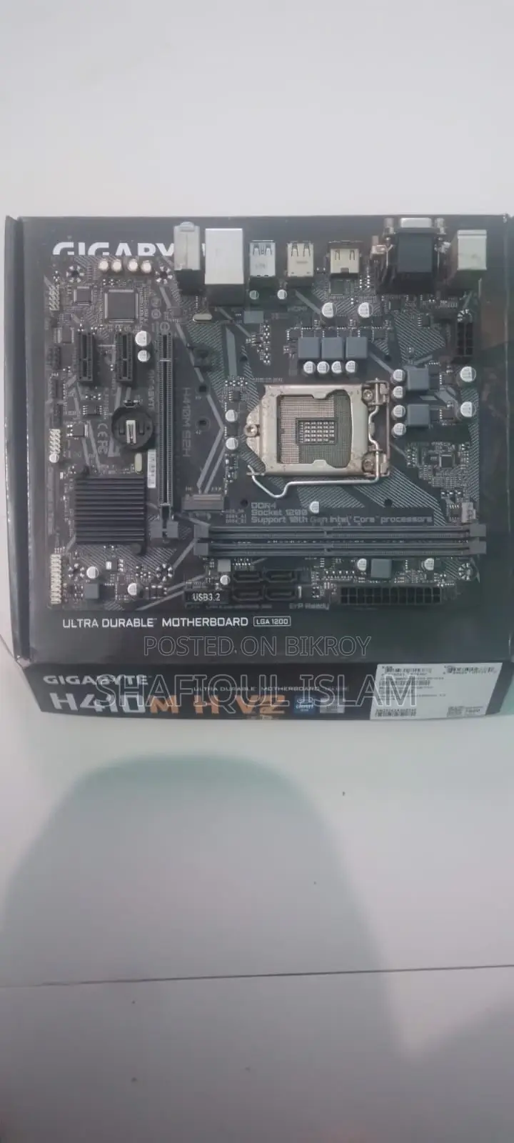 Gigabyte H410m S2h 10th Gen Micro Atx Motherboard