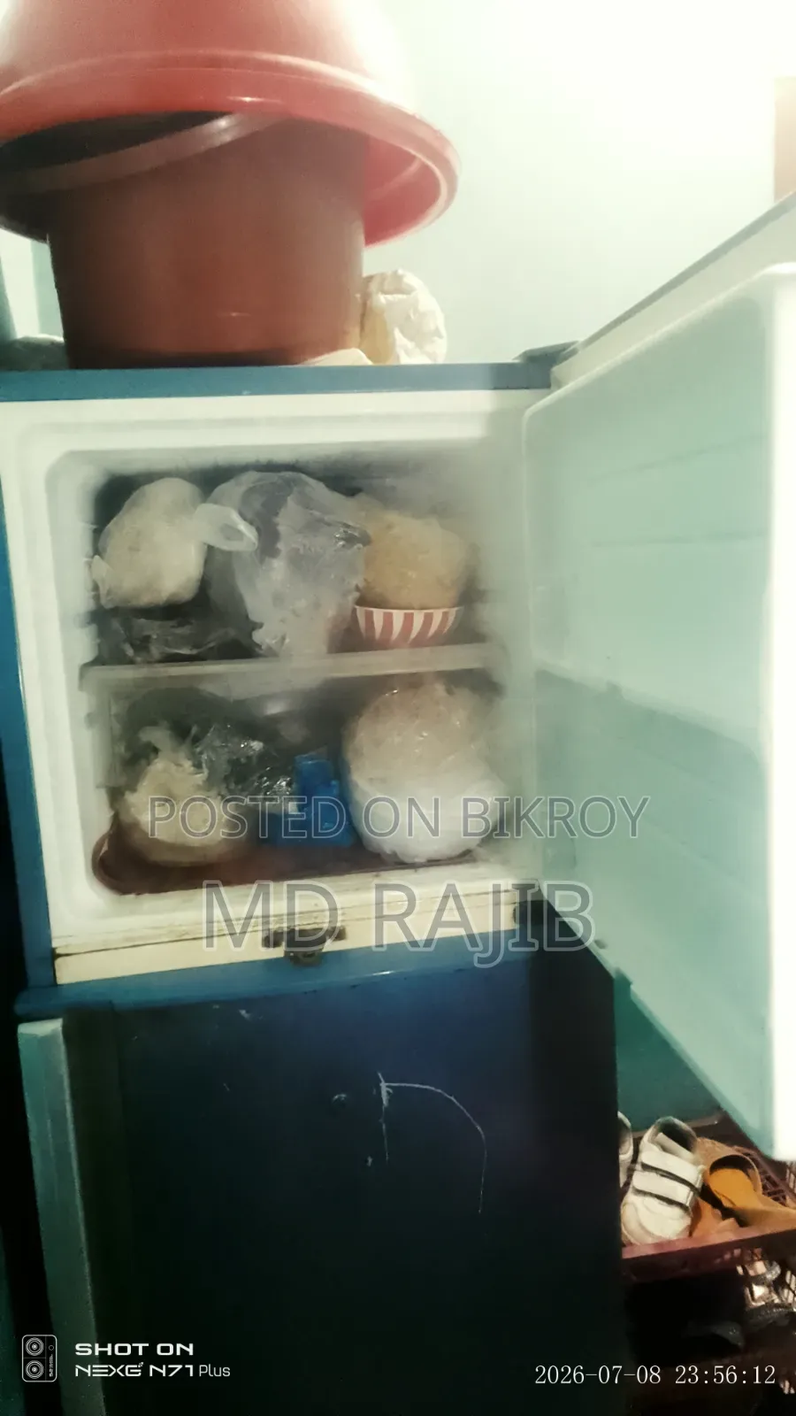My fridge is absolutely fresh, no mechanical work has been done