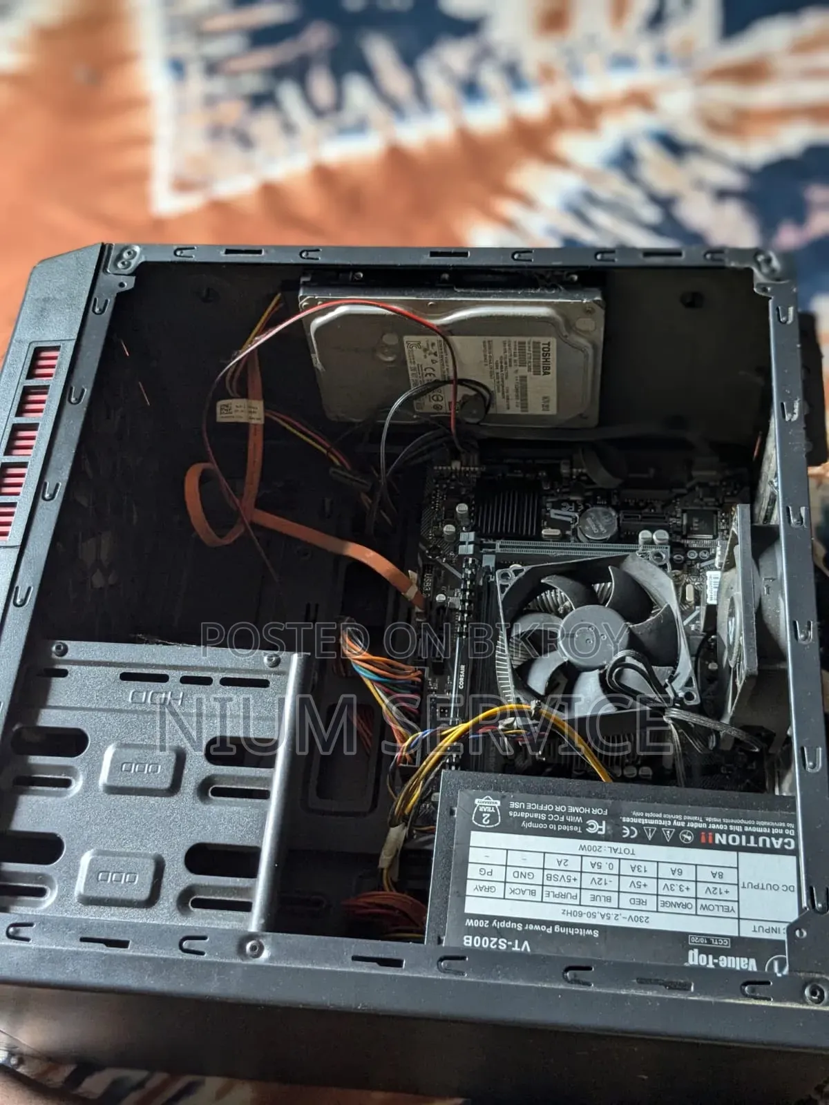 Desktop Computer Gigabyte 8GB Intel Core I3 HDD+SSD 500GB