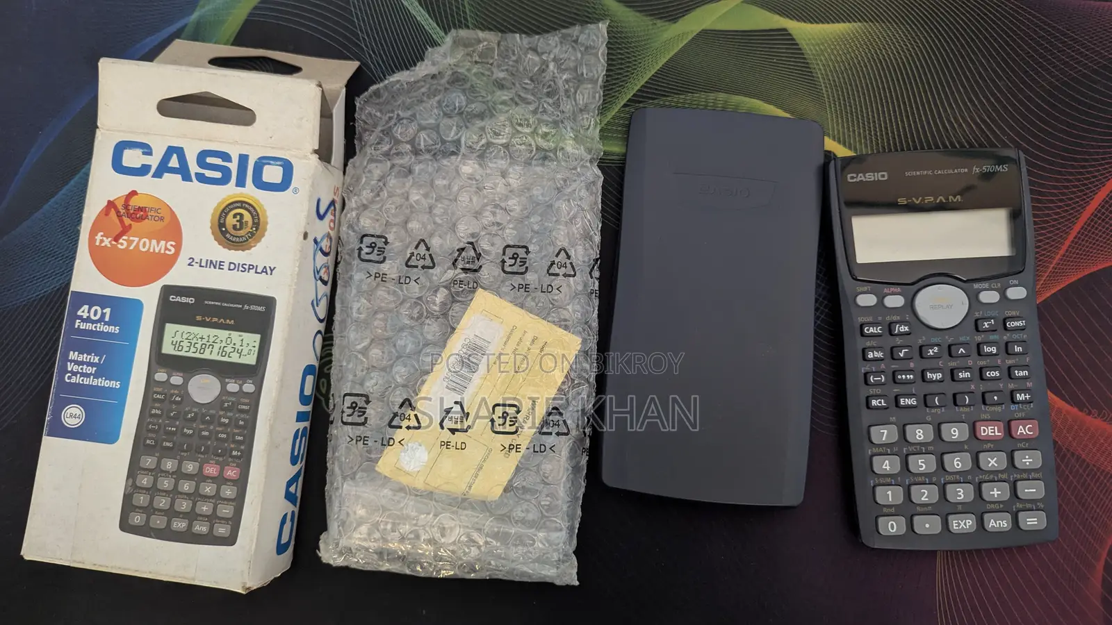 ক্যাসিও সায়েন্টিফিক ক্যালকুলেটর এফএক্স-৫৭০এমএস